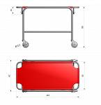 Leżanka mobilna + nosze