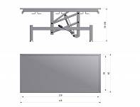 Stół weterynaryjny VET-H03 HYDRAULICZNY