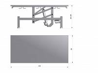 Stół weterynaryjny VET-E02 ELEKTRYCZNY