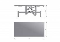 Stół weterynaryjny VET-H02 HYDRAULICZNY