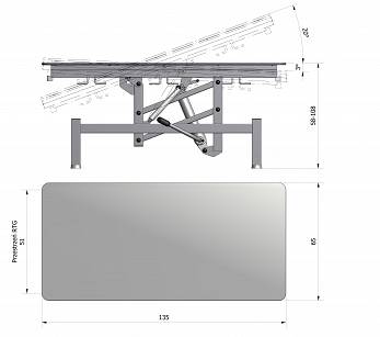 Stół weterynaryjny VET-RH2 ELEKTRYCZNY
